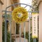 8-Pack 22" Yellow Artificial Forsythia Wreaths with Grapevine Ring – Bulk Faux Floral Wreaths for Front Door, Events, Parties & Seasonal Decor